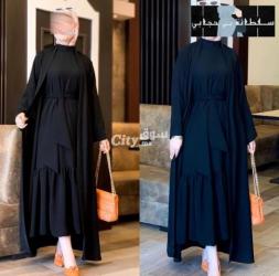 عبائة فخمة طبقتين بثمن مناسب - 2