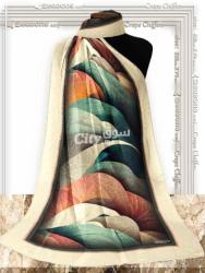 شال كريب شيفون مستورد من مصر - 7