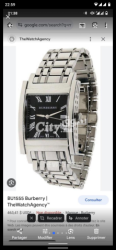 Burberry original suisse mouvement jaunne haut gamme - 4