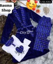 بيجامة 3  بياس  ياسلام  توب  موبرة  لوكس - 2