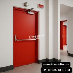 Maroc Porte coupe feu PCF - 2