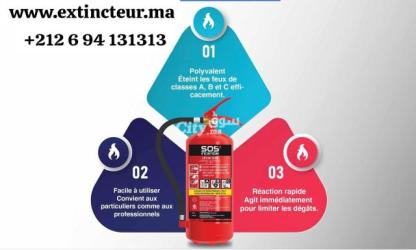 Extincteurs Rabat entretien et vérification - 2