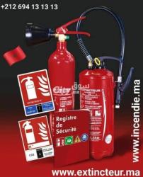 Recharge extincteurs d'incendie casablanca