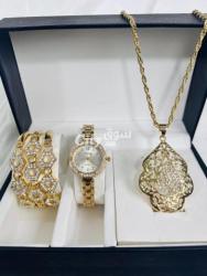 كولي بلدي مكون من سنسلة وساعة و3 براسلي - 2